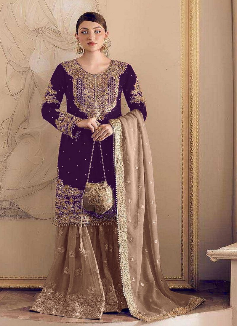 Anamsa 631 Georgette Embroidery Pakistani Suit Wholesalers Price In Surat